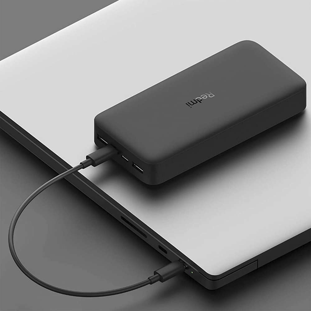 Picture of POWER BANK XIAOMI REDMI 18W FAST CHARGE BLACK 20000 MAH