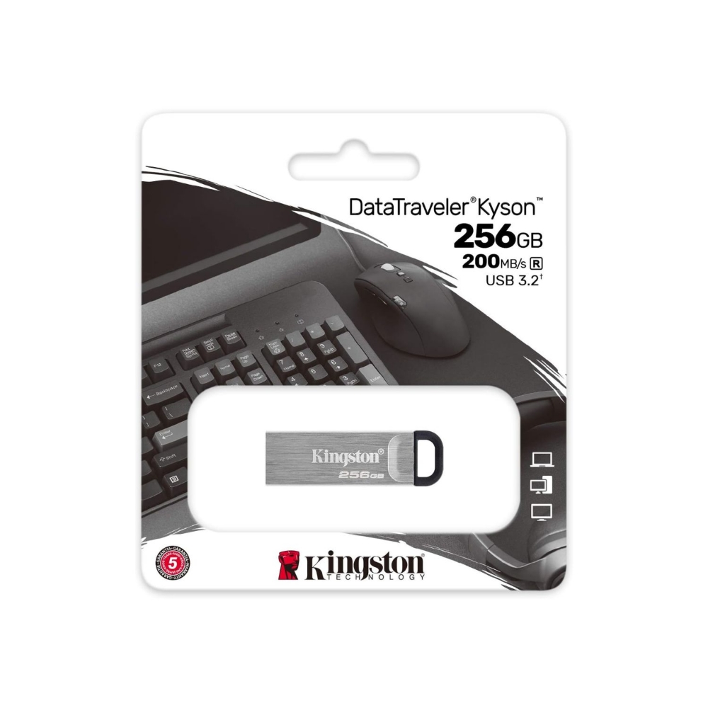 Immagine di MEMORIA USB 256GB 3.2 KINGSTON DTKN/256GB