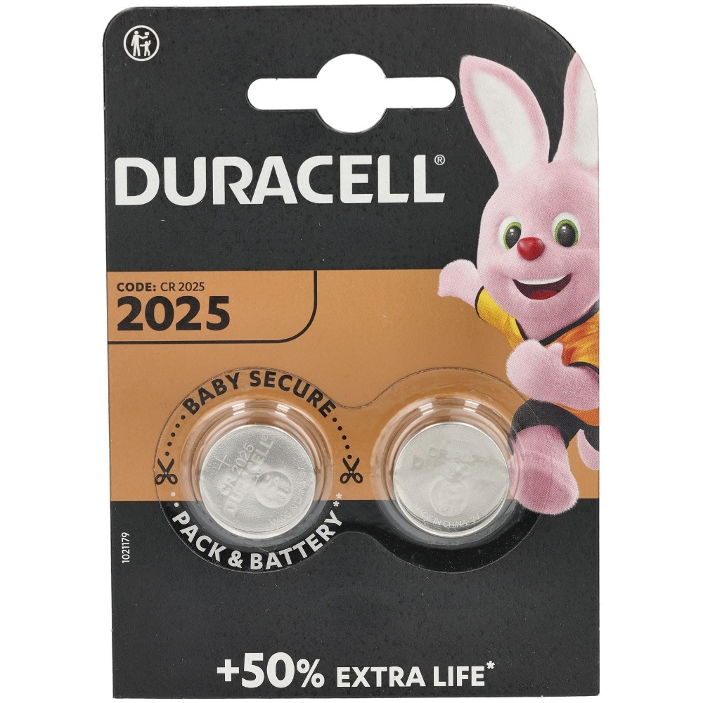 Picture of BATTERIA CMOS 3V 2PZ DURACELL DL-2025