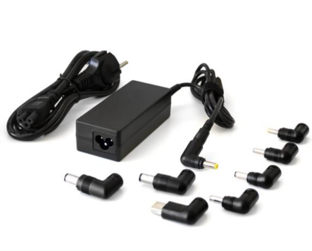 Picture of ALIMENTATORE UNIVERSALE PER NOTEBOOK TECHMADE 65W TM-AFUA06