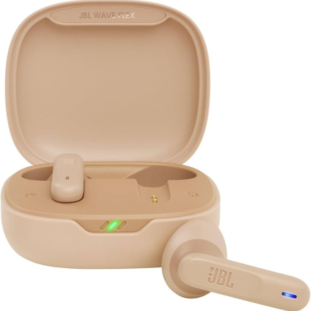 Picture of AURICOLARE BLUETOOTH JBL WAVE FLEX TWS BEIGE