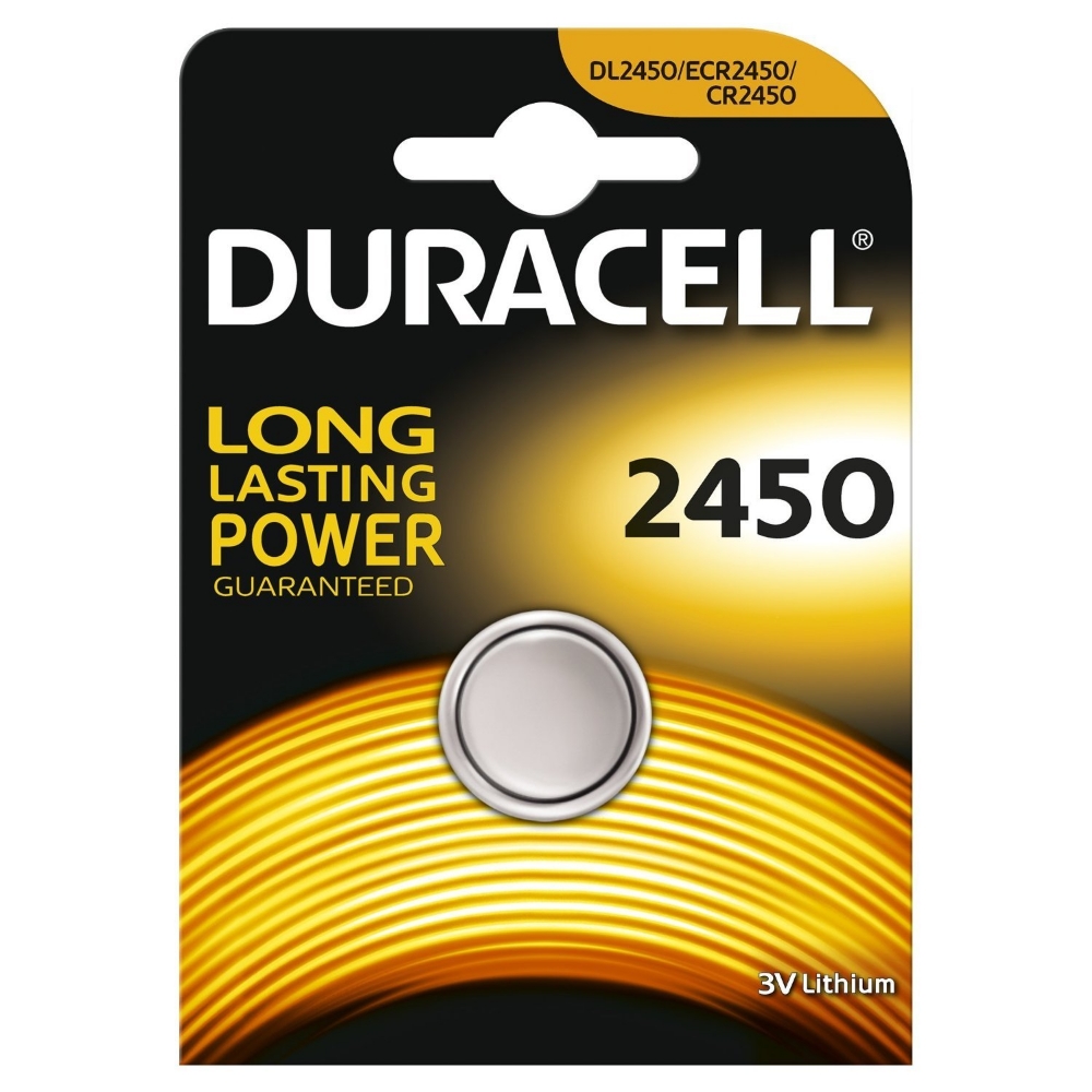 Immagine di BATTERIA CMOS 3V 1PZ DURACELL CR2450