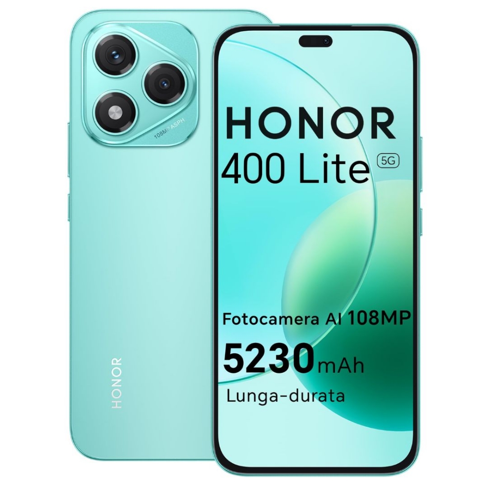 Immagine di SMARTPHONE HONOR 400 LITE 5G 8+256 GREEN ITALIA