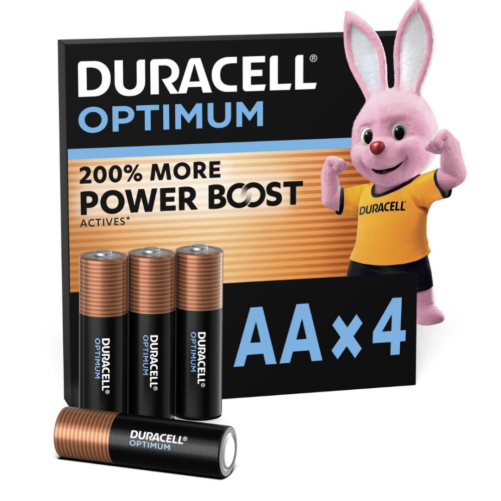 Picture of BATTERIA STILO AA ALCALINA 4PZ DURACELL OPTIMUM MN1500OP