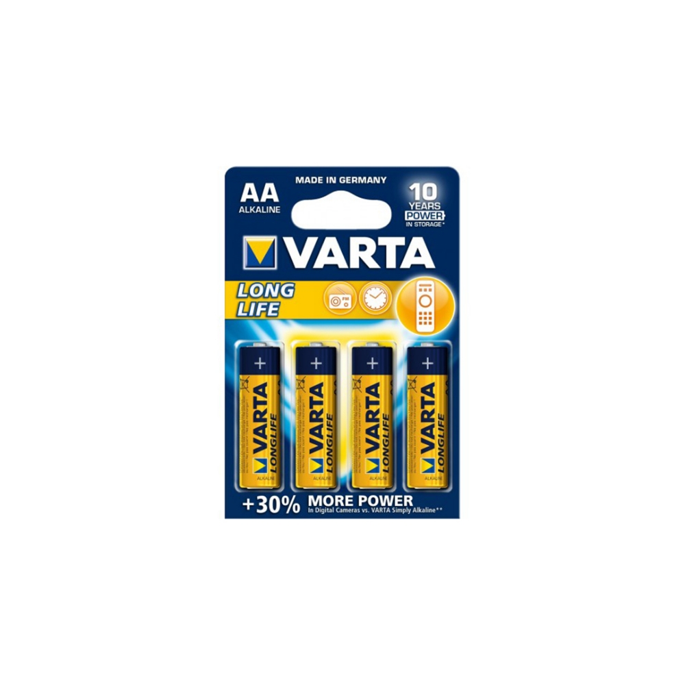 Immagine di BATTERIA STILO AA ALCALINA 4PZ VARTA ENERGY 4106