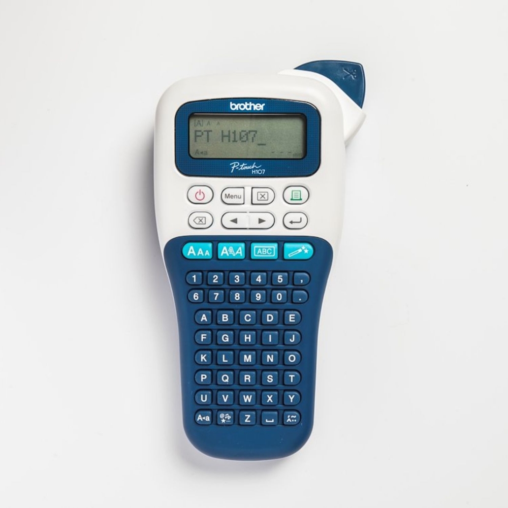Immagine di ETICHETTATRICE BROTHER PT-H107B WHITE/BLUE