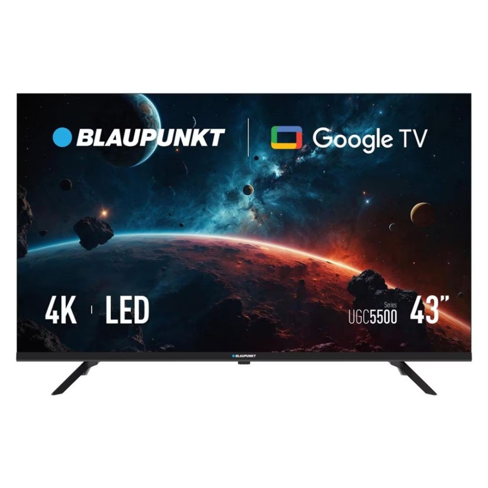 Immagine di TV LED 43" BLAUPUNKT 43UGC5500S SMART TV GOOGLE ITALIA BLACK