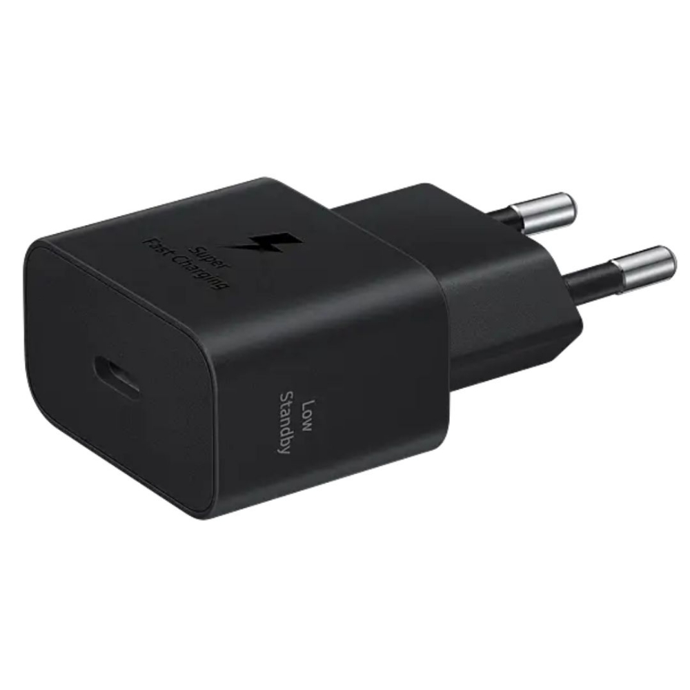 Immagine di CARICABATTERIA DA RETE SAMSUNG SUPER FAST CHARGING 25W USB-C EP-T2510NBEGEU BLACK