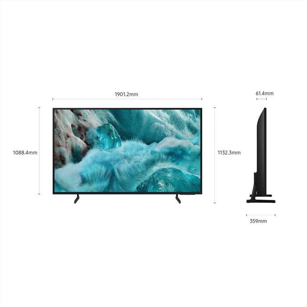 Picture of TV QLED 85" SAMSUNG QE85Q7FAAUXZT SMART TV ITALIA BLACK