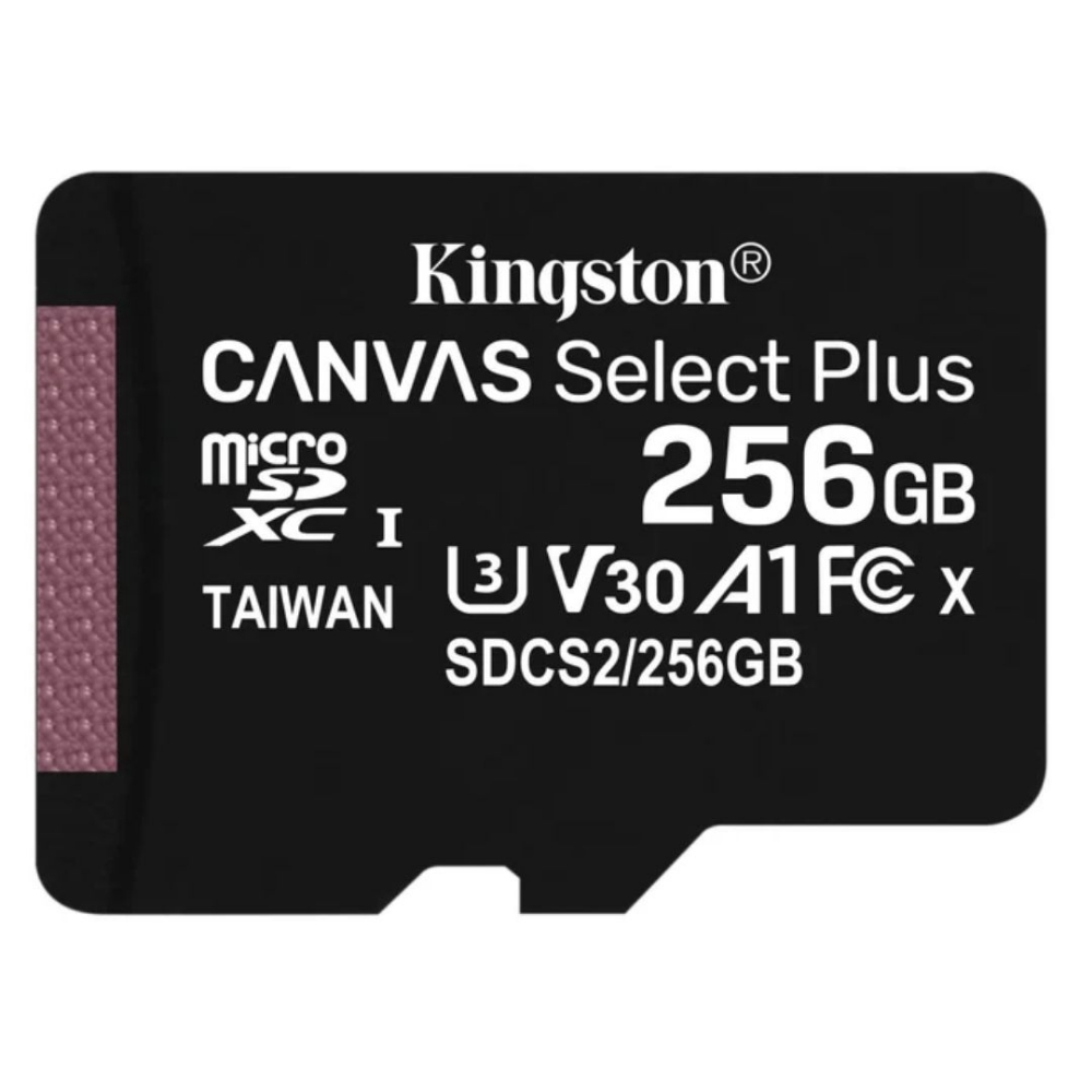 Picture of MEMORY CARD MICRO SD/TRANSFLASH 256GB KINGSTON CLASSE 10 SDCS3/256GB