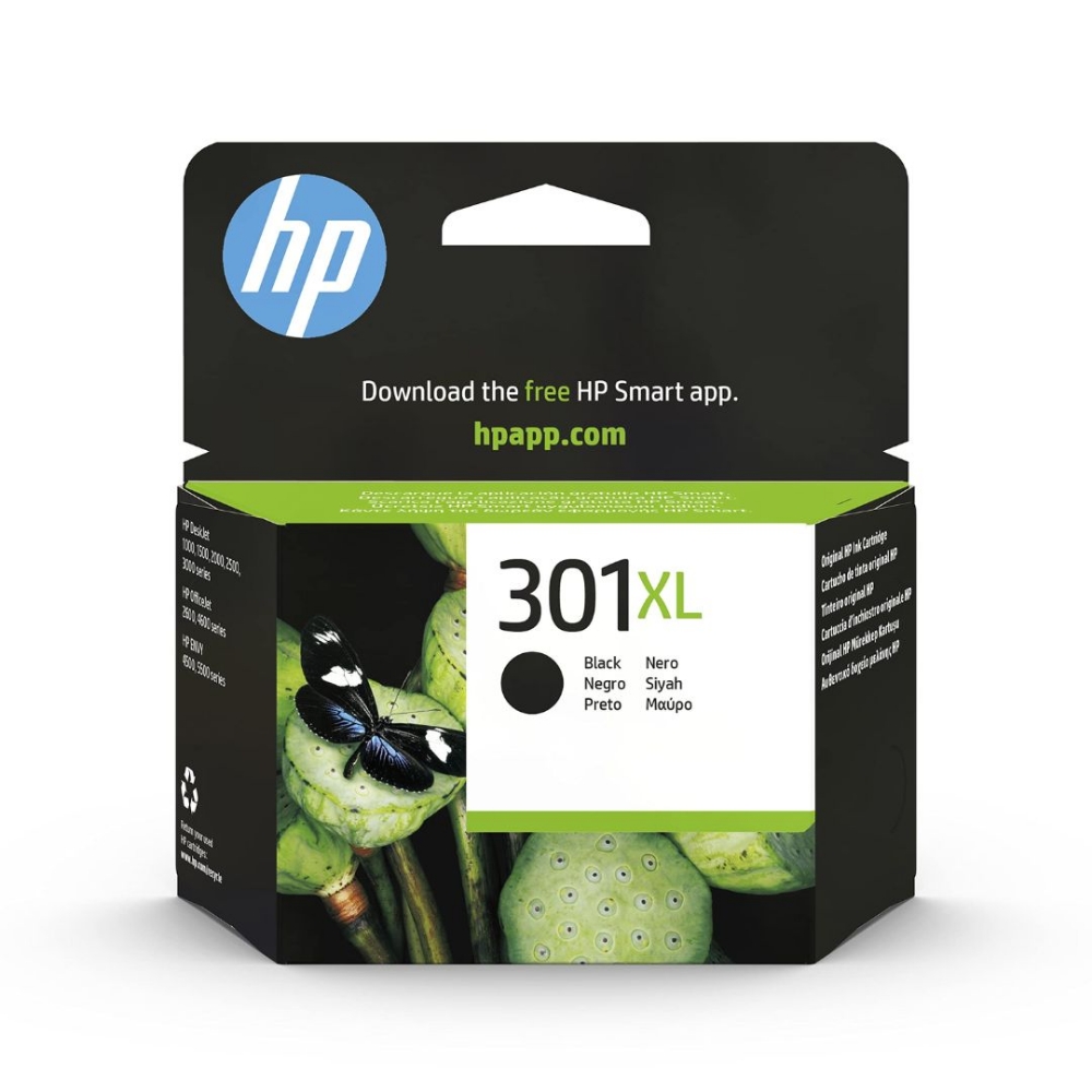 Immagine di CARTUCCIA HP 301XL CH563EE BLACK