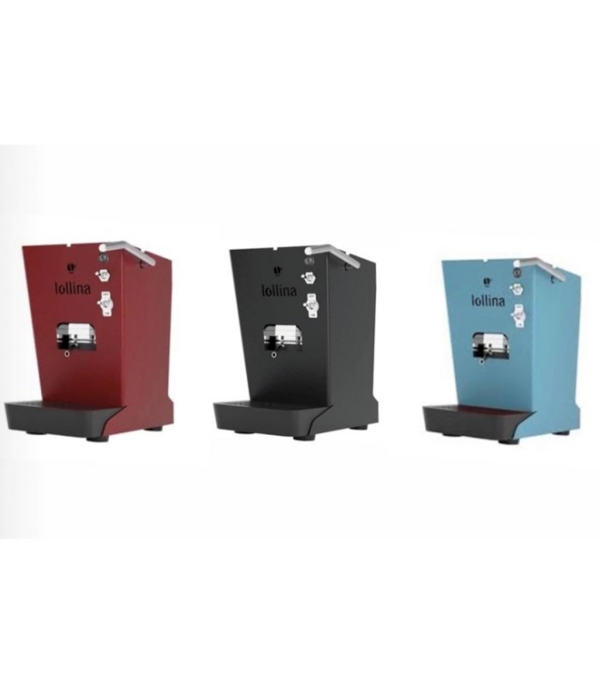 Picture of MACCHINA DA CAFFE' LOLLO CAFFE' LOLLINA BASIC WHITE + BOX 40 CIALDE LOLLO MIX CLASSICA