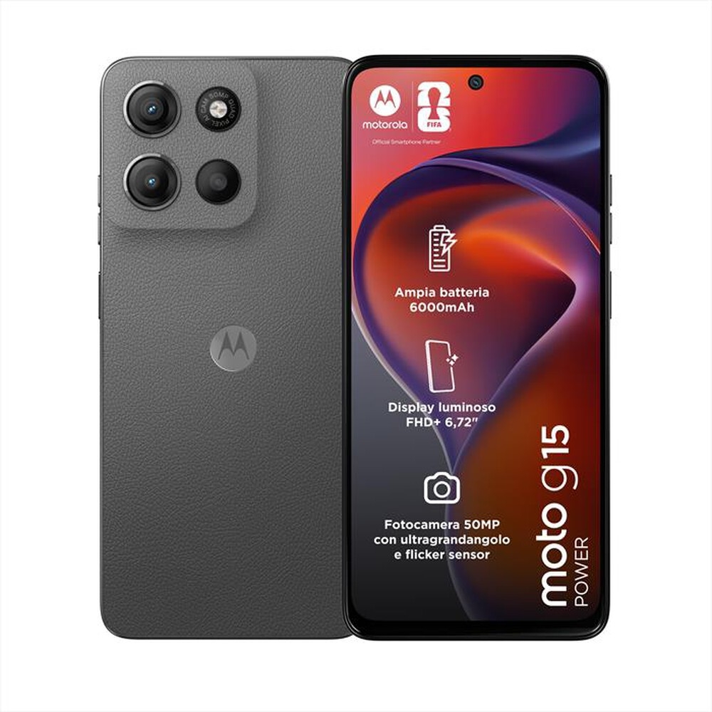 Picture of SMARTPHONE MOTOROLA G15 POWER 4G 8+512GB DUOS GRAVITY GREY EU