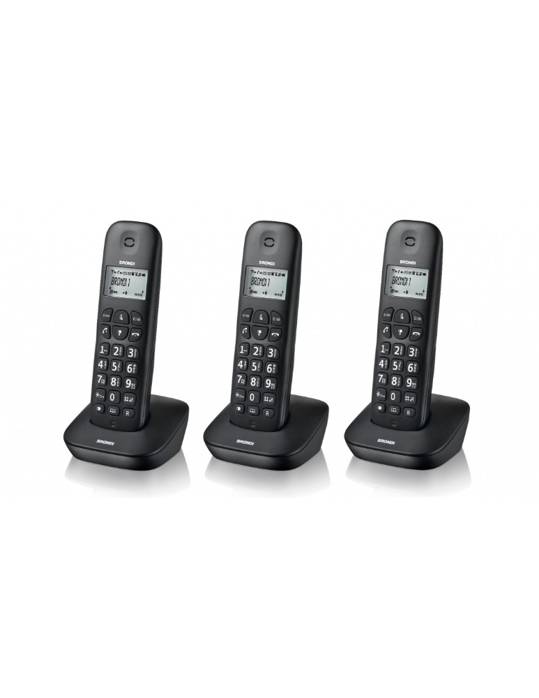 Immagine di CORDLESS BRONDI GALA TRIO NERO