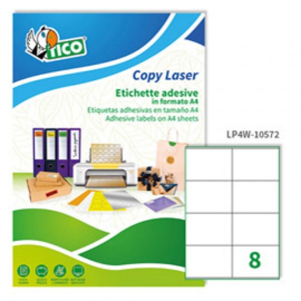 Immagine di ETICHETTE COPY LASER 105 X 72