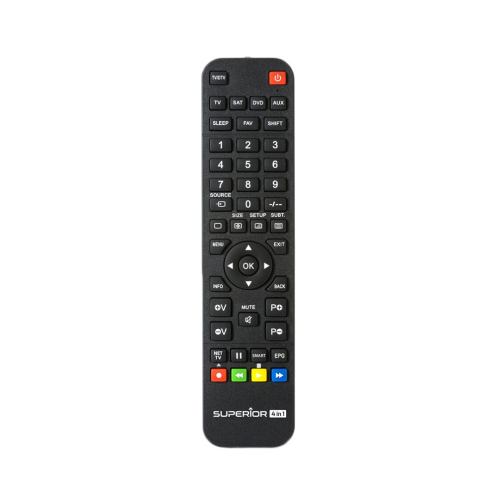 Picture of TELECOMANDO UNIVERSALE PER TV SUPERIOR LIGHT 4IN1 SUPTPB006
