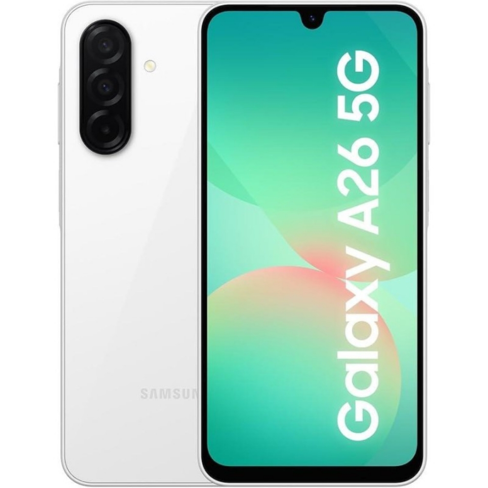 Picture of SMARTPHONE SAMSUNG A266 GALAXY A26 5G 6+128GB WHITE ITALIA