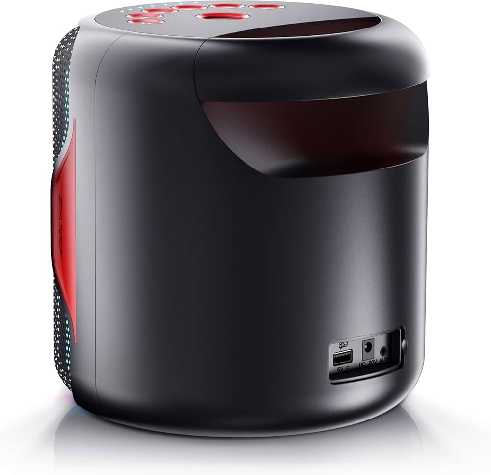 Picture of CASSE PORTATILI BLUETOOTH PARTY SPEAKER 130W SHARP PS-921 BLACK