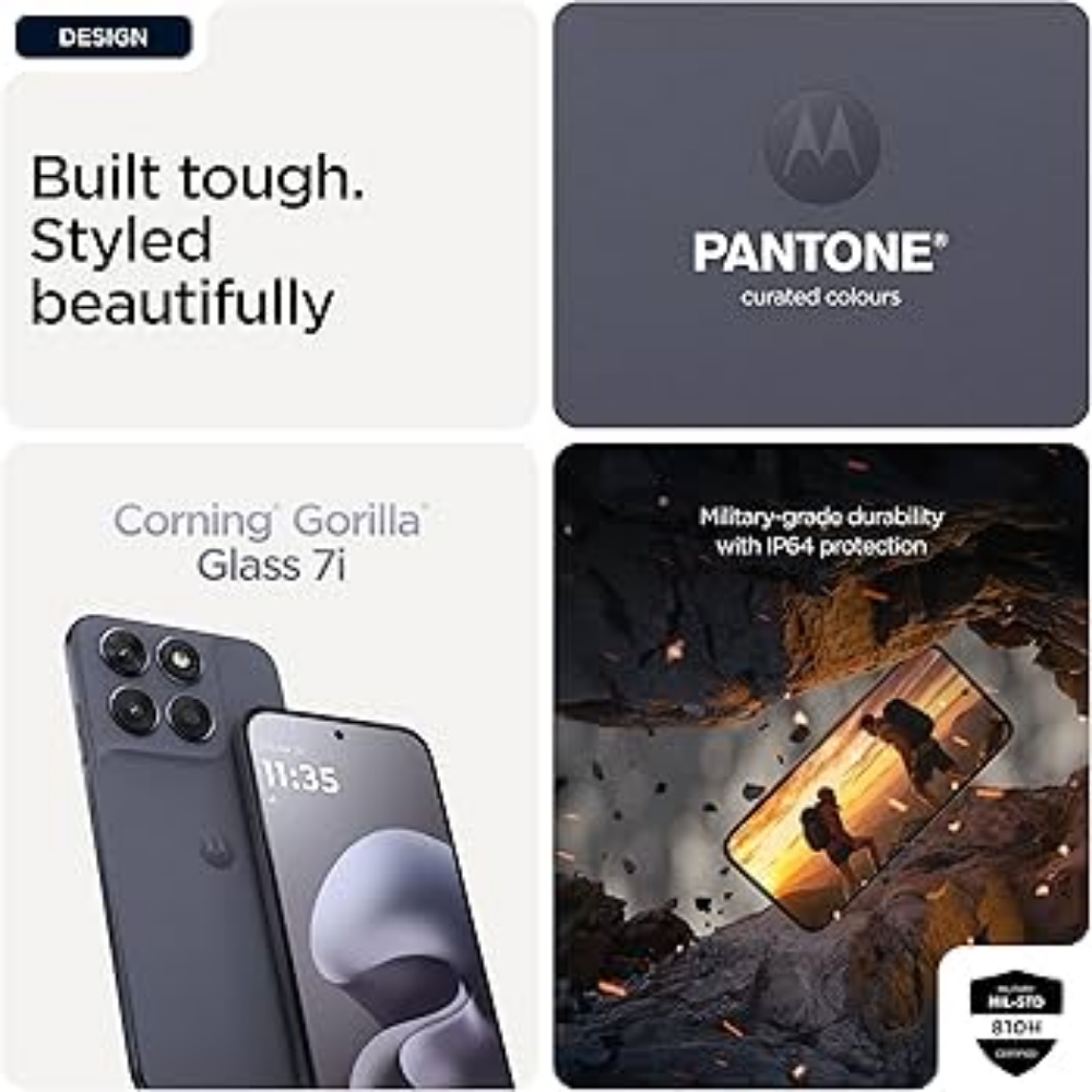 Picture of SMARTPHONE MOTOROLA MOTO G67 5G 8+256GB PANTONE ARTIC SEAL