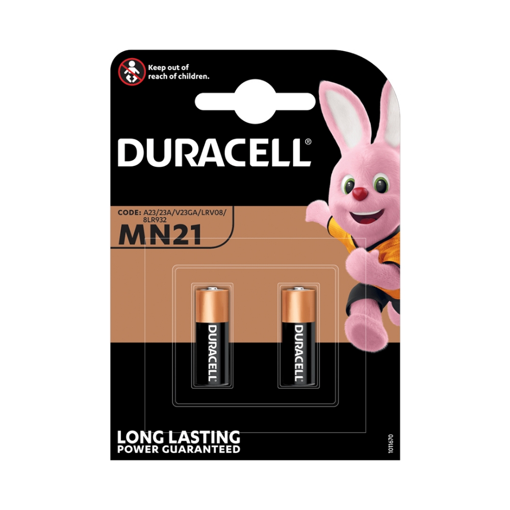 Immagine di BATTERIA 12V ALCALINA 2PZ DURACELL MN21