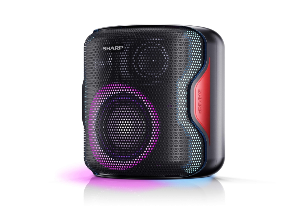 Picture of CASSE PORTATILI BLUETOOTH PARTY SPEAKER 130W SHARP PS-921 BLACK