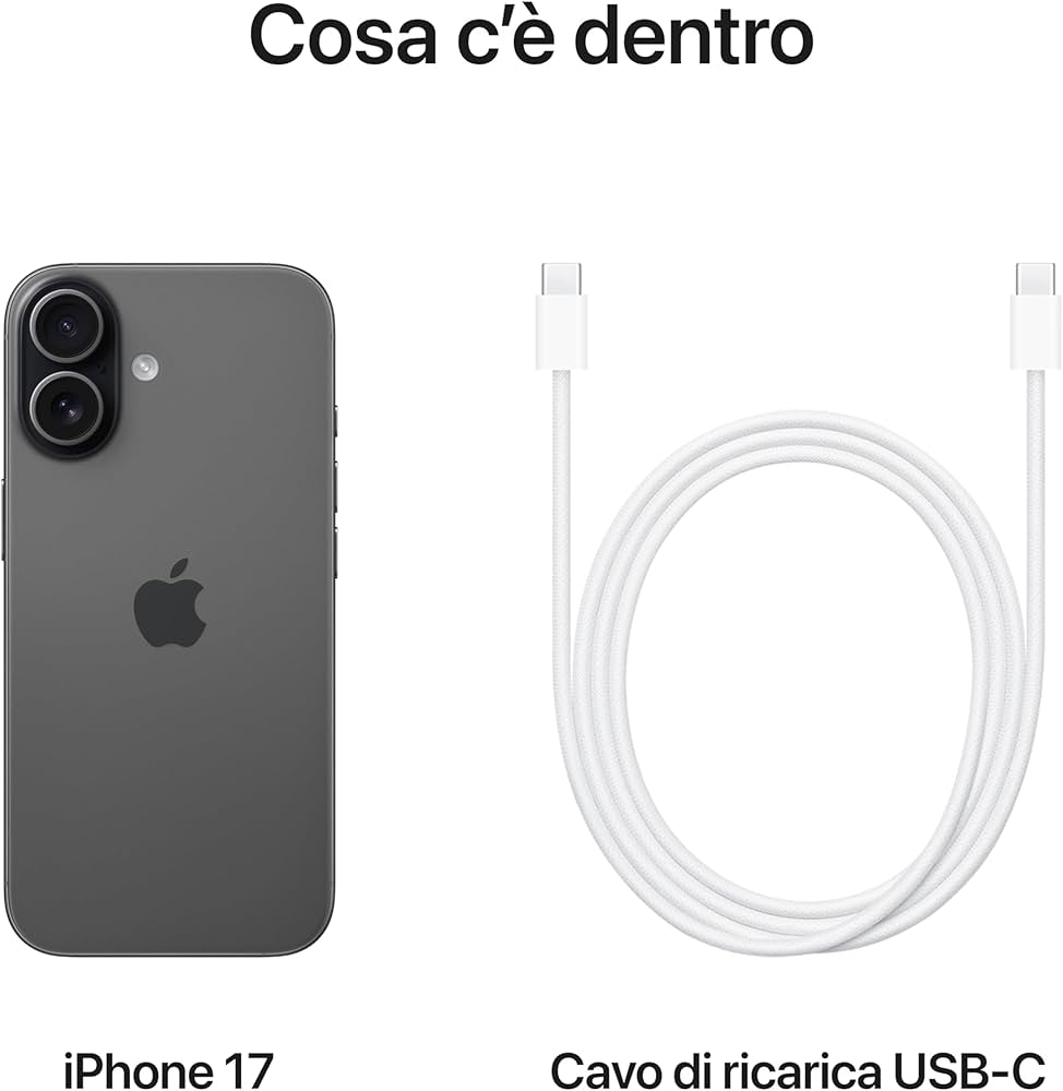 Immagine di APPLE IPHONE 17 256GB MG6K4QL/A BIANCO ITALIA