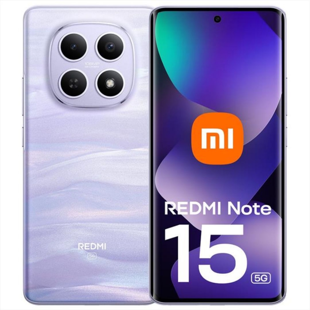 Immagine di SMARTPHONE XIAOMI REDMI NOTE 15 5G 8+512GB DUOS MIST PURPLE ITALIA