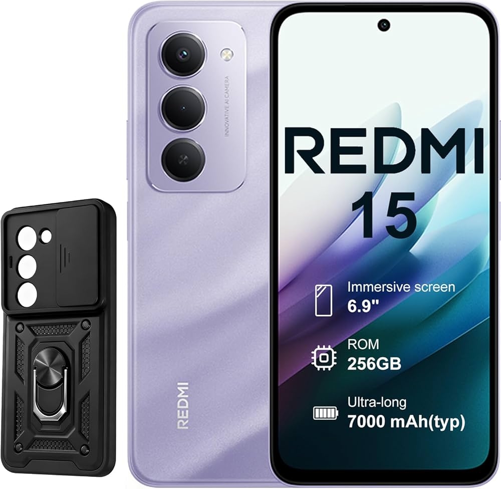 Immagine di SMARTPHONE XIAOMI REDMI 15 4G 6+128GB DUOS SANDY PURPLE EUROPA