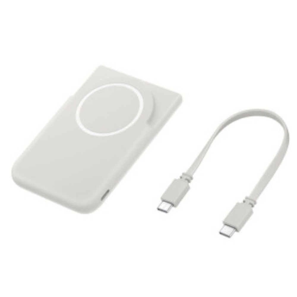 Picture of POWER BANK MAGNET WIRELESS 15W 5000MAH SUPER FAST CHARGE TYPE-C 25W EB-U2500XJEGWW WHITE