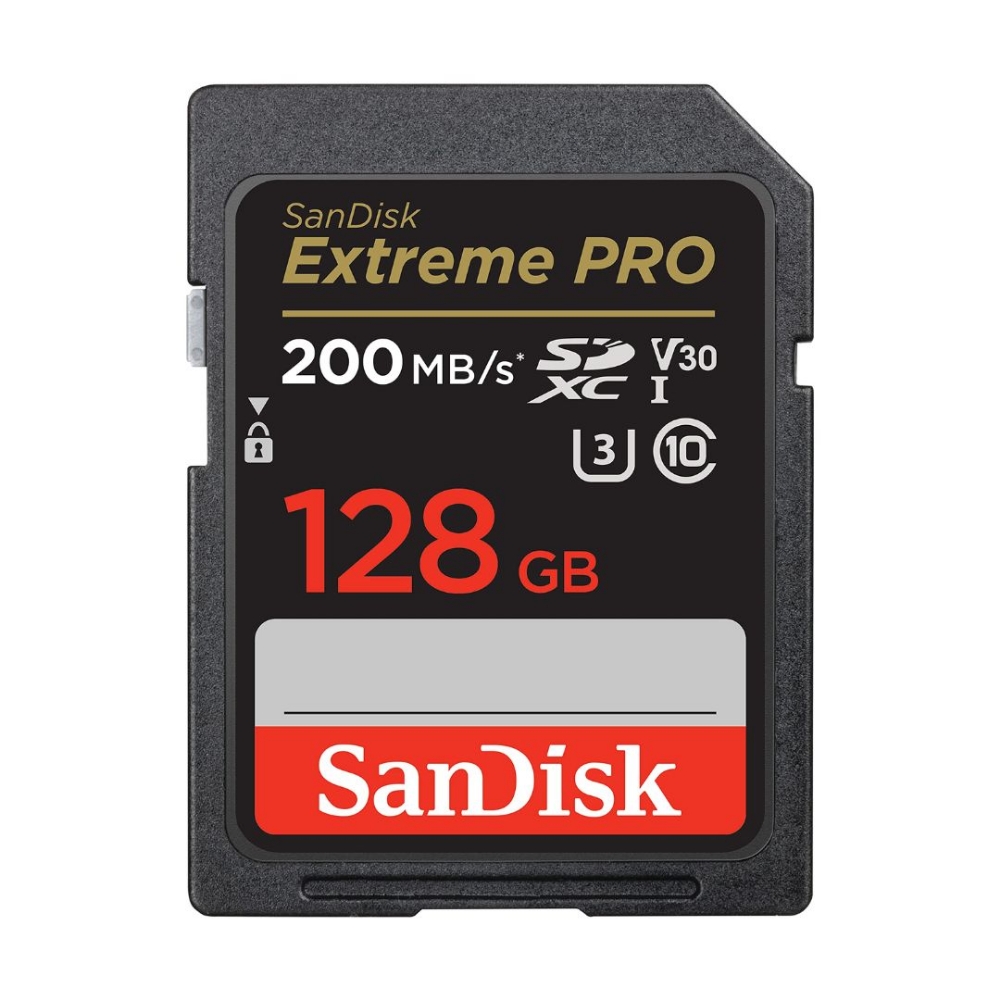 Picture of MEMORY CARD 128GB SANDISK EXTREME PRO CLASSE 10 U3 V30 SDSDXXD-128G-GN4IN