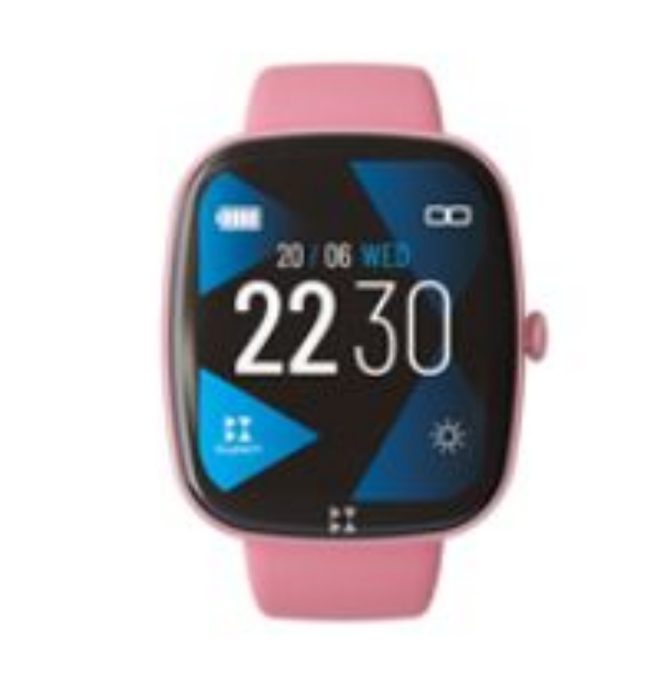 Immagine di SMARTWATCH BUYTECH BY-GAMMA-PK CASSA ROSA CON CINTURINO SILICONE ROSA