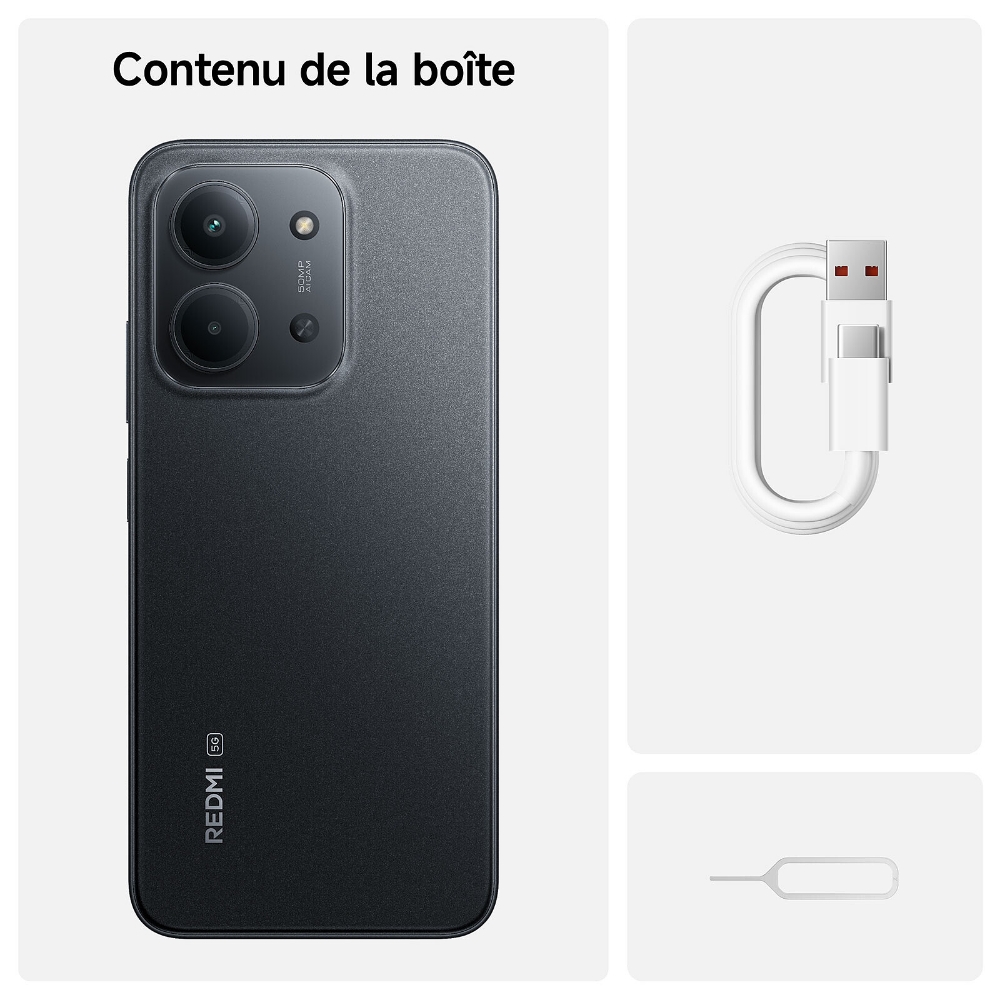 Picture of SMARTPHONE XIAOMI REDMI 15C 5G 4+256GB DUOS BLACK ITALIA