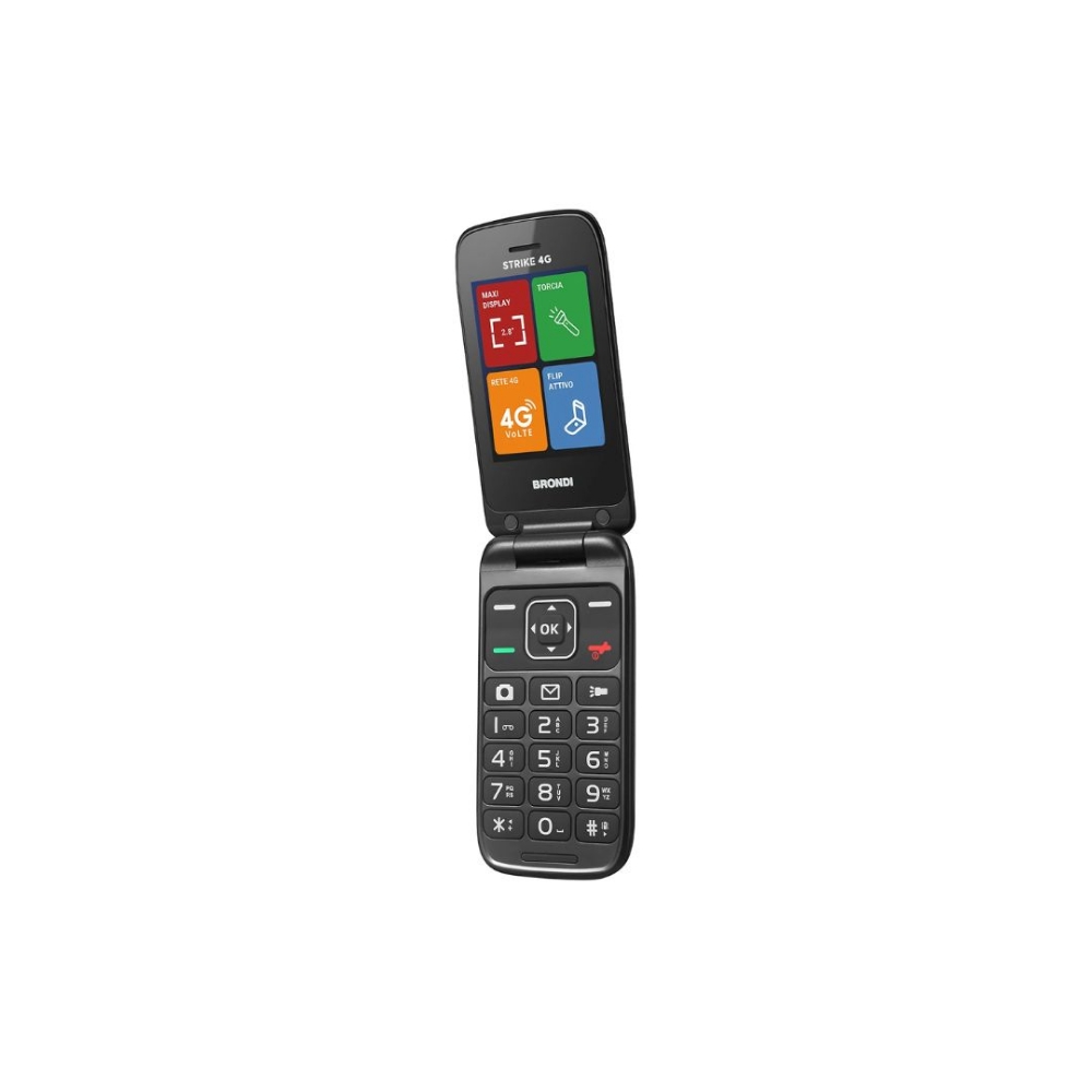 Picture of CELLULARE BRONDI STRIKE 4G DUOS DARK GREY ITALIA
