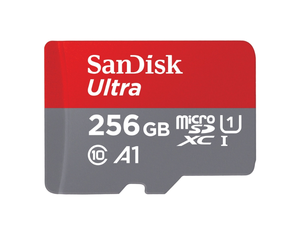 Picture of MEMORY CARD MICRO SD/TRANSFLASH 256GB SANDISK CLASSE 10 SDSQUAC-256G-GN6MA