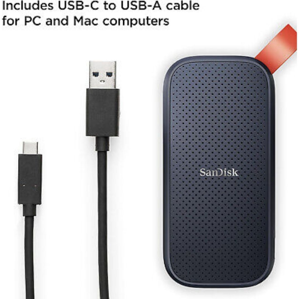 Immagine di HARD DISK SSD ESTERNO USB 3.2 2TB SANDISK SDSSDE30-2T00-G26