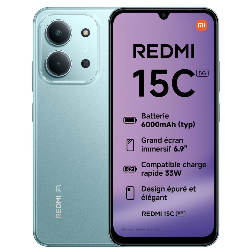 Immagine di SMARTPHONE XIAOMI REDMI 15C 5G 4+128GB DUOS PURPLE ITALIA