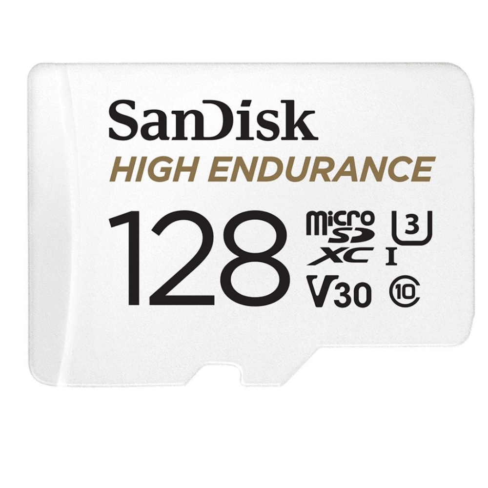 Immagine di MEMORY CARD MICRO SD/TRANSFLASH 128GB SANDISK HIGH ENDURANCE CLASSE 10 U3 V3 SDSQQNR-128G-GN6IA