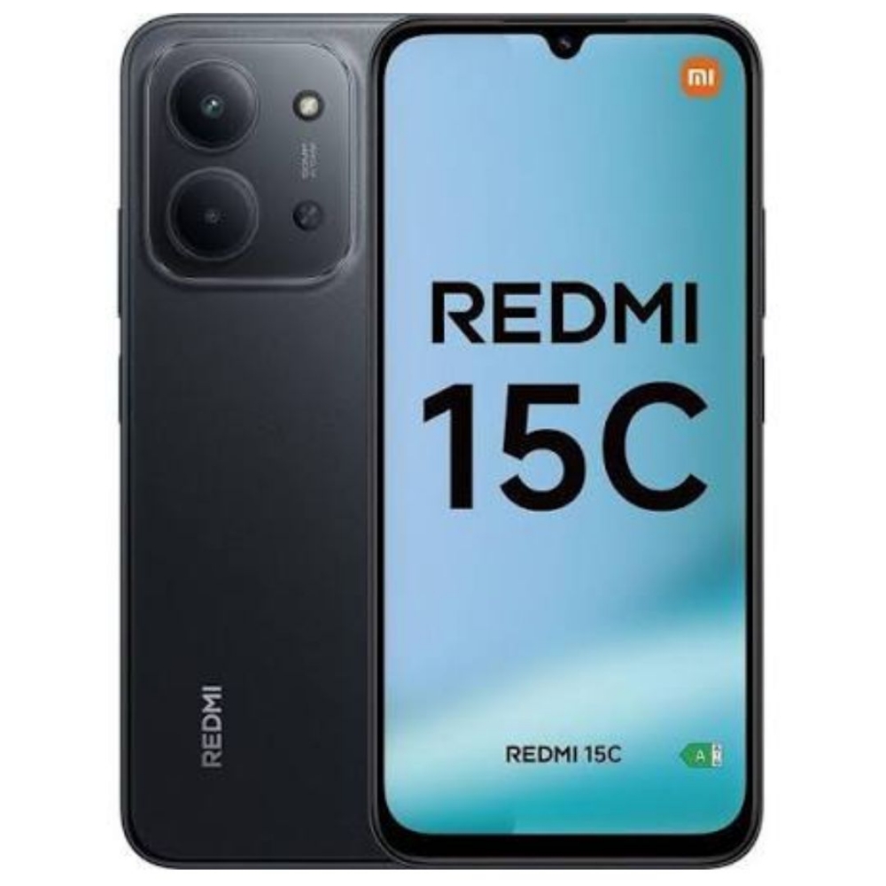 Picture of SMARTPHONE XIAOMI REDMI 15C 8+256GB DUOS BLACK ITALIA