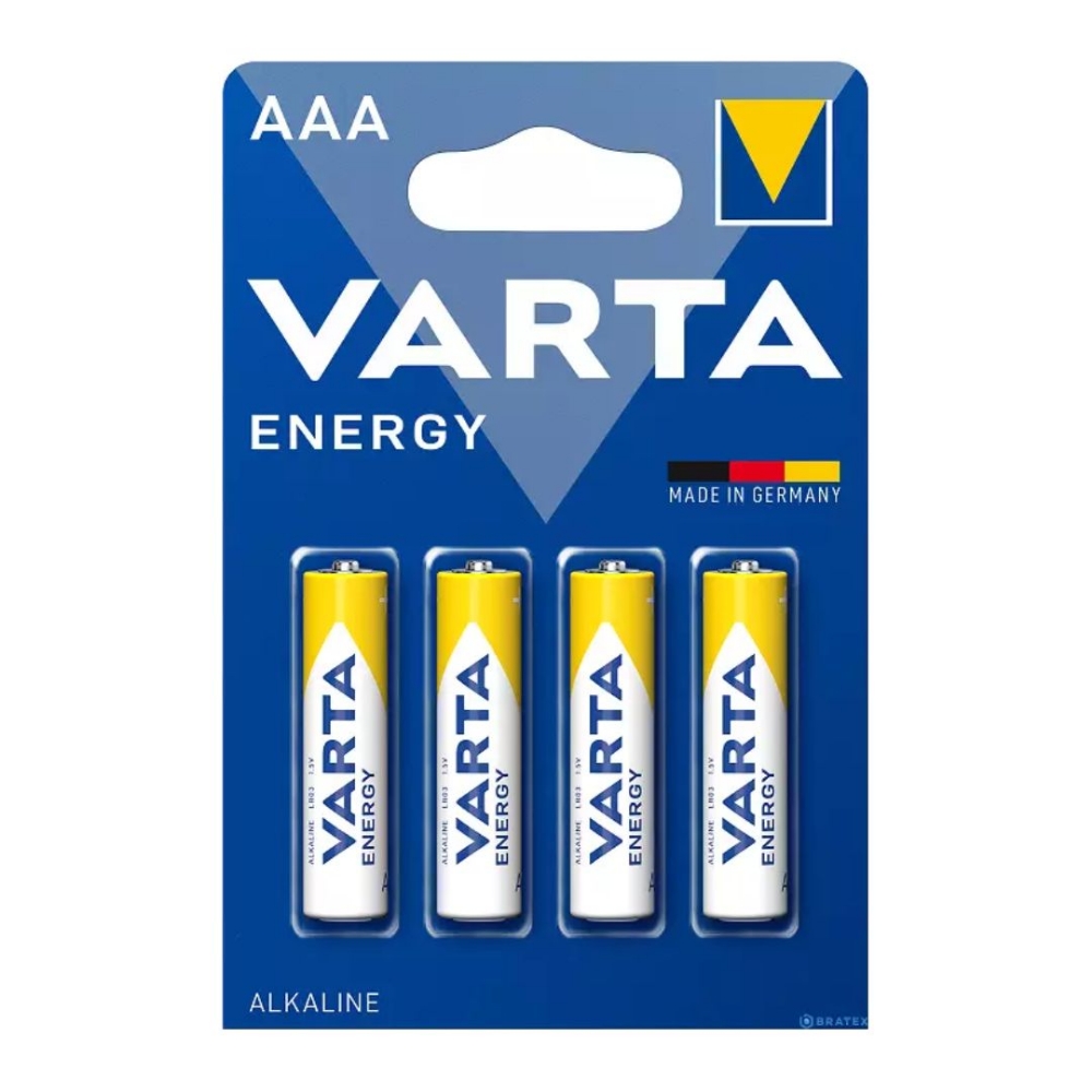 Picture of BATTERIA MINISTILO AAA ALCALINA 4PZ VARTA ENERGY 4103 LR03