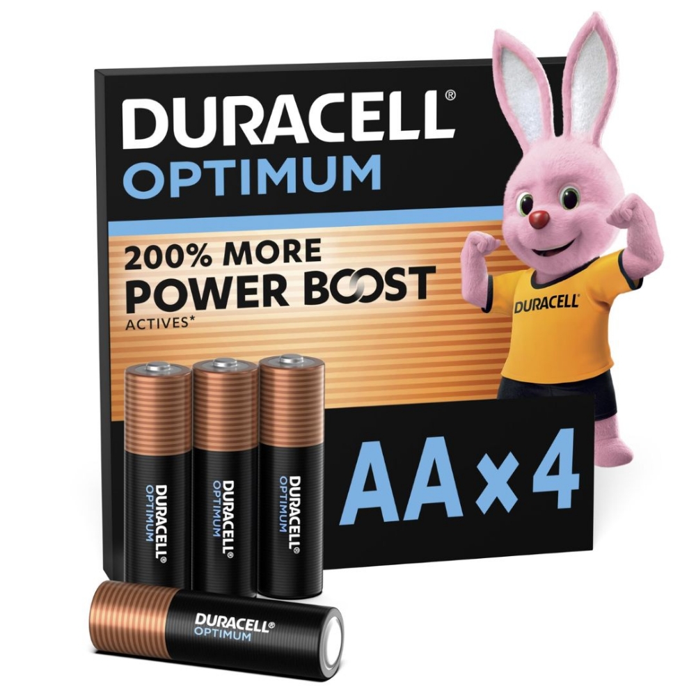 Picture of BATTERIA MINISTILO AAA ALCALINA 4PZ DURACELL OPTIMUM OPMN2400