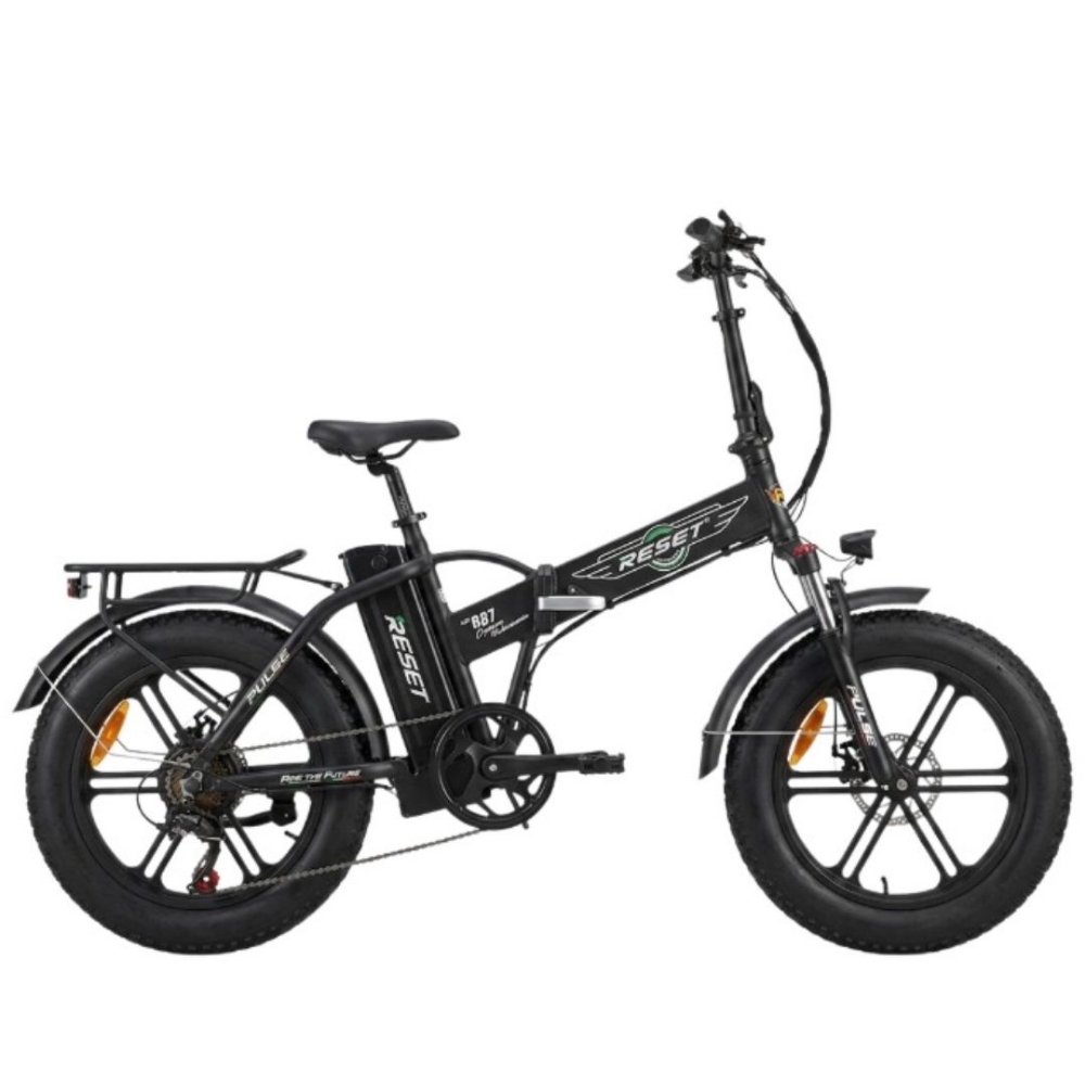 Immagine di BICICLETTA ELETTRICA 250W RESET NEW 987 NERO/VERDE
