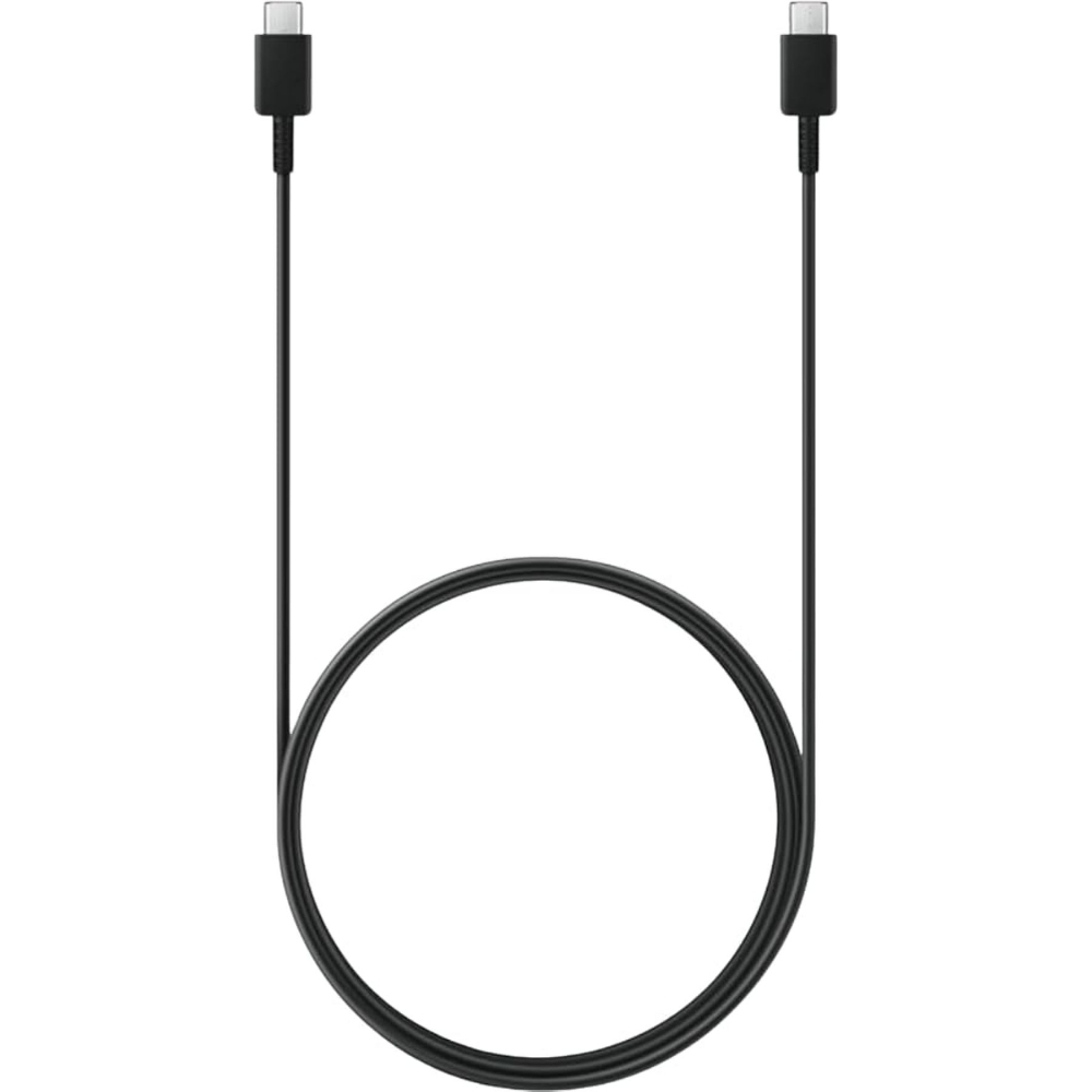 Immagine di CAVO DATI/CARICA PER SMARTPHONE TYPE-C / TYPE-C SAMSUNG 5A 1,8M EP-DX510JBEGEU BLACK