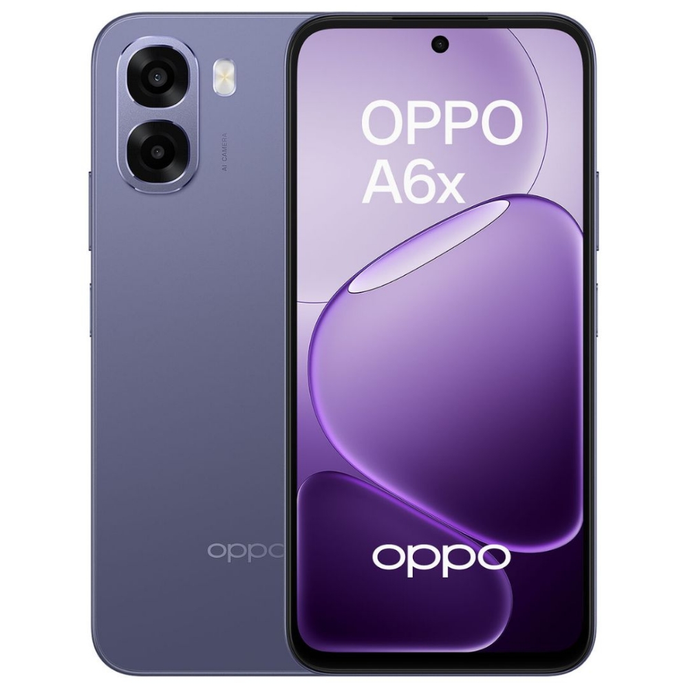 Immagine di SMARTPHONE OPPO A6X 4G 4+128GB DUOS BLACK PURPLE ITALIA
