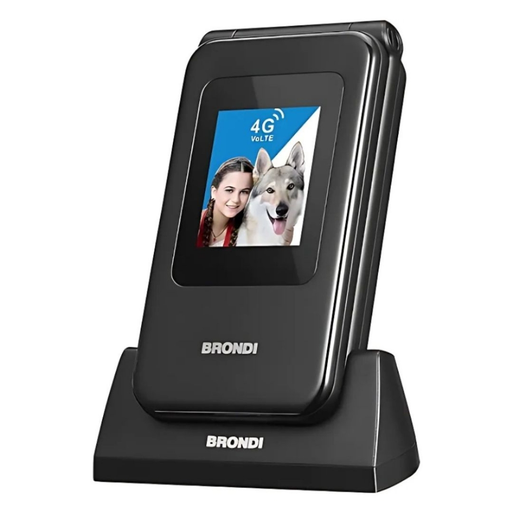 Picture of CELLULARE BRONDI SPECIALE 4G DUOS BLACK ITALIA
