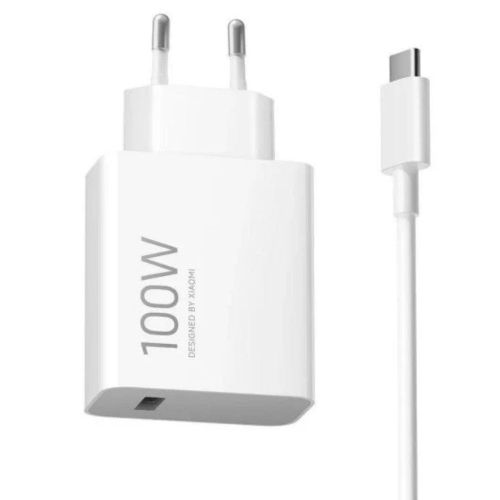 Picture of CARICABATTERIA DA RETE 100W XIAOMI BHR095VEU USB-A + CAVO TYPE-C