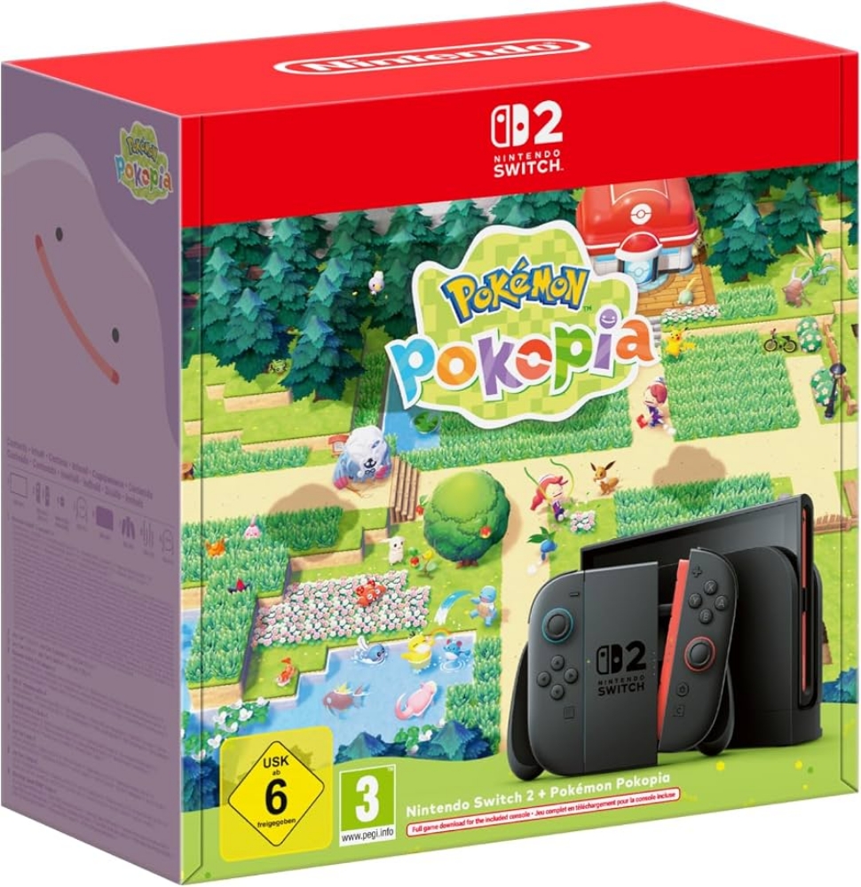 Picture of CONSOLE NINTENDO SWITCH 2 BUNDLE POKEMON POKOPIA ITALIA