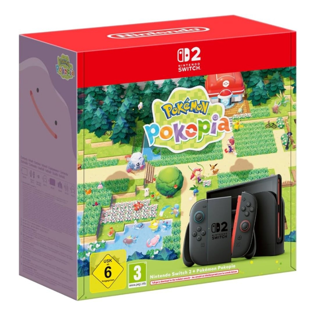 Picture of CONSOLE NINTENDO SWITCH 2 BUNDLE POKEMON POKOPIA ITALIA