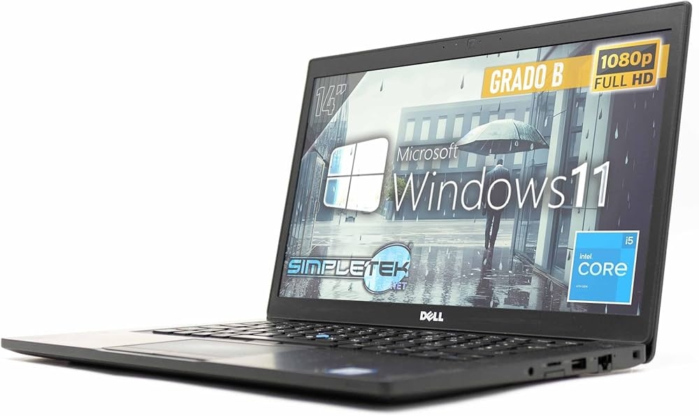 Picture of NOTEBOOK DELL LATITUDE 7480 14" I5-6TH/8GB/256GB/SSD/W11P RICONDIZIONATO GRADO A