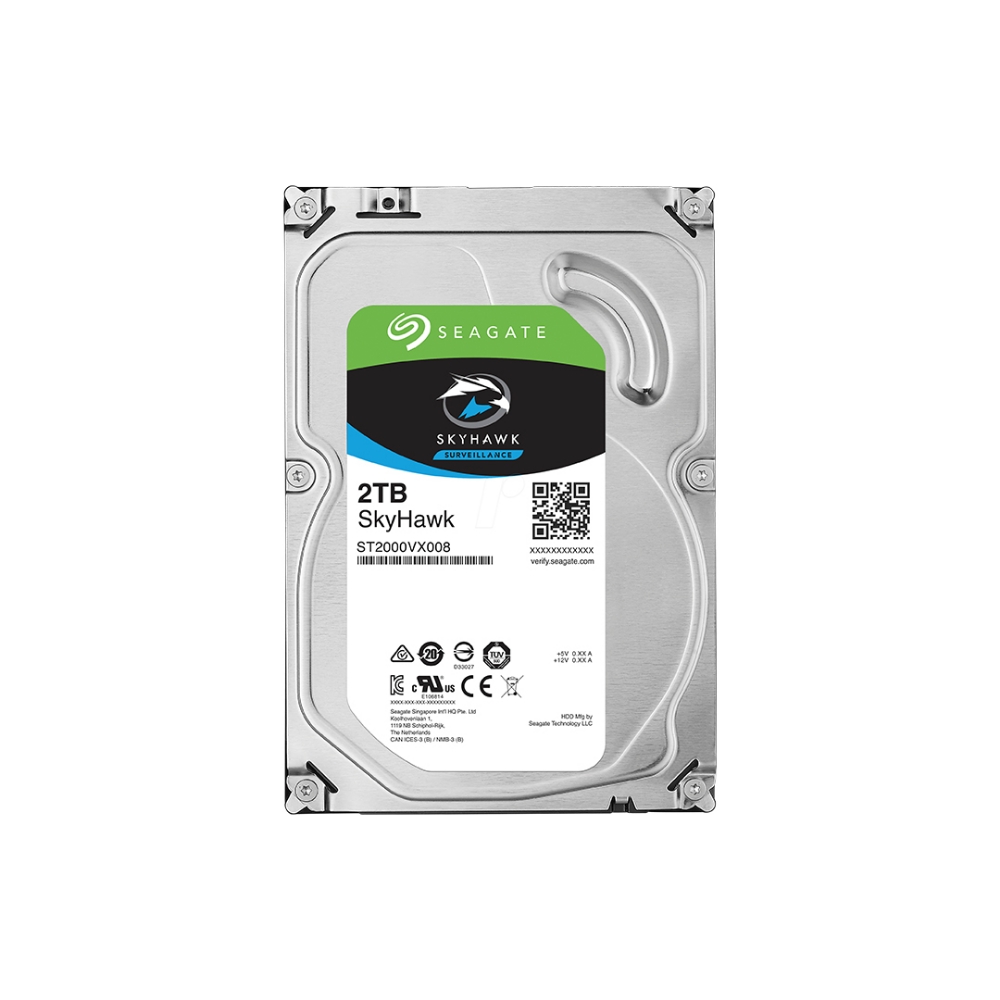 Picture of HARD DISK 3,5 SATA III 02TB SEAGATE SKYHAWK ST2000VX008