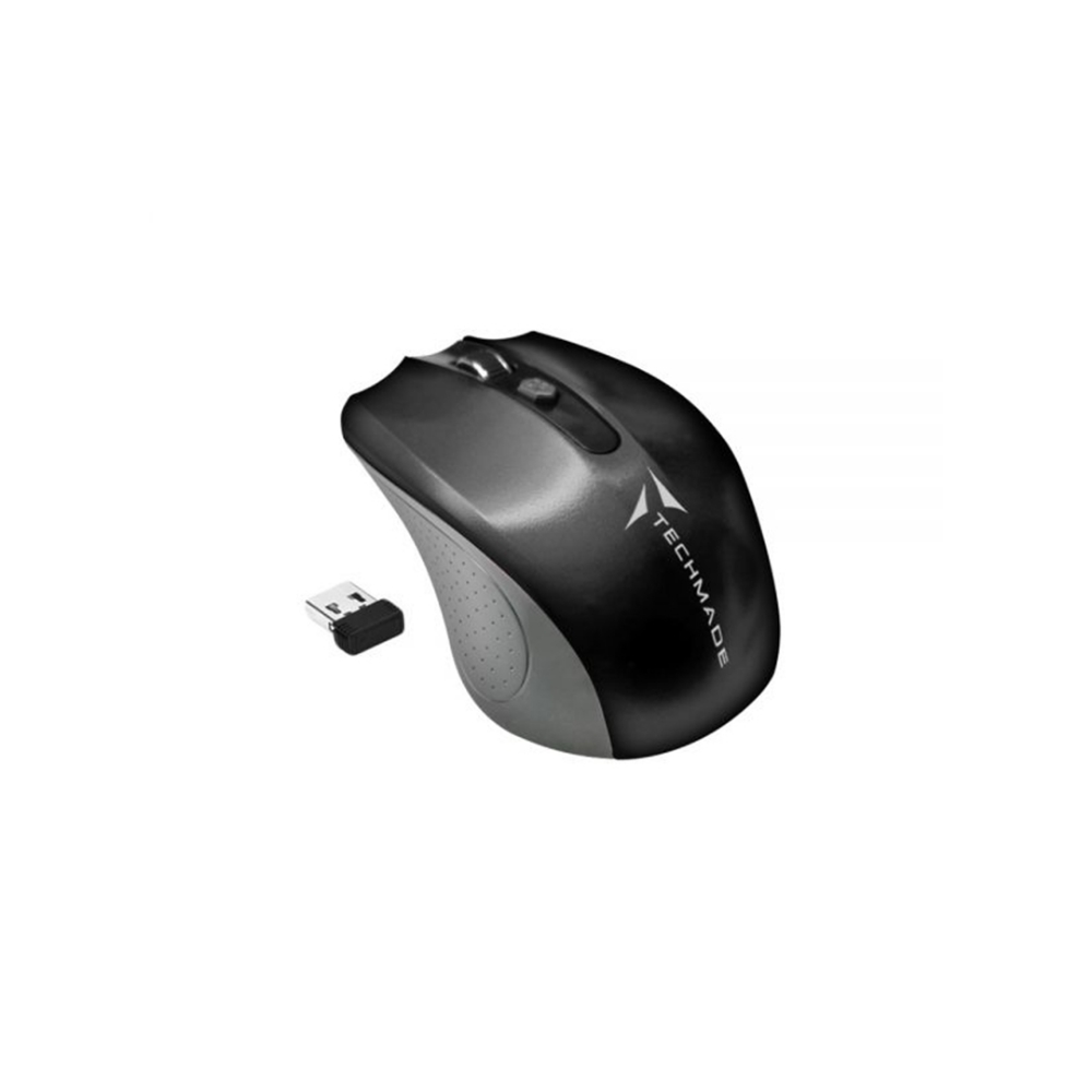 Immagine di MOUSE OTTICO WIRELESS USB TECHMADE TM-XJ30-BK BLACK